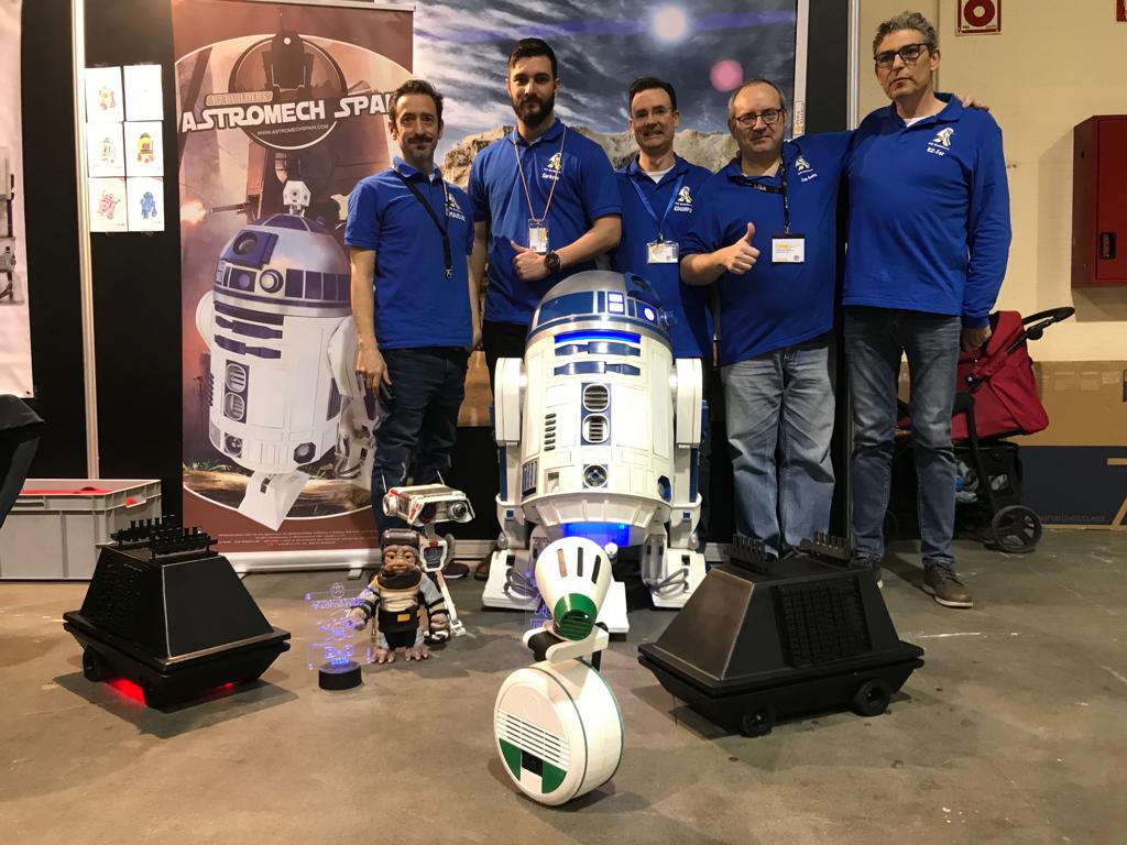 Astromech Spain - Salón del Cómic Valencia (2020)