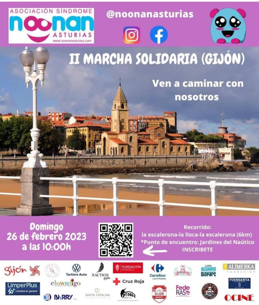 I Marcha solidaria Noonan